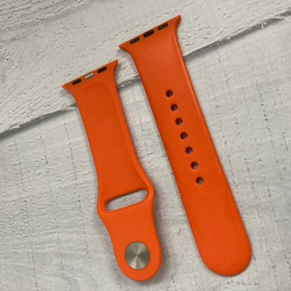 Apple Watch 40mm Sport Band Bundle - 3 - Orange, White, Maroon - Picture 10 of 13